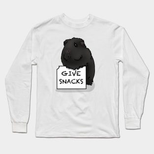 Guinea Pig Give Snacks Long Sleeve T-Shirt